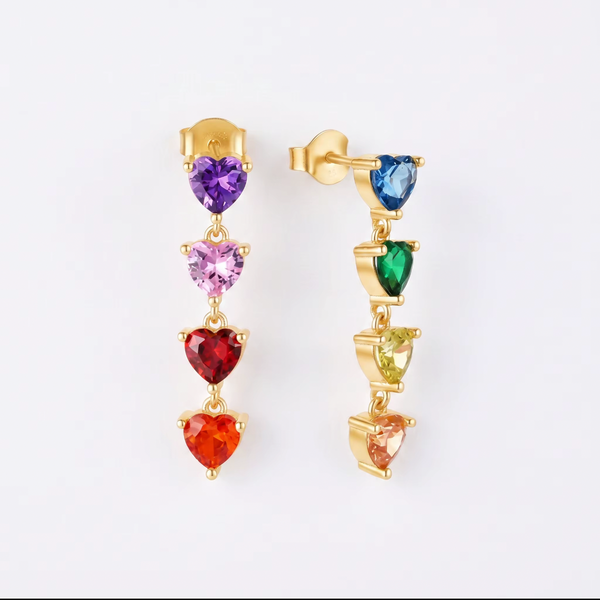 Heart Confetti Earrings✨