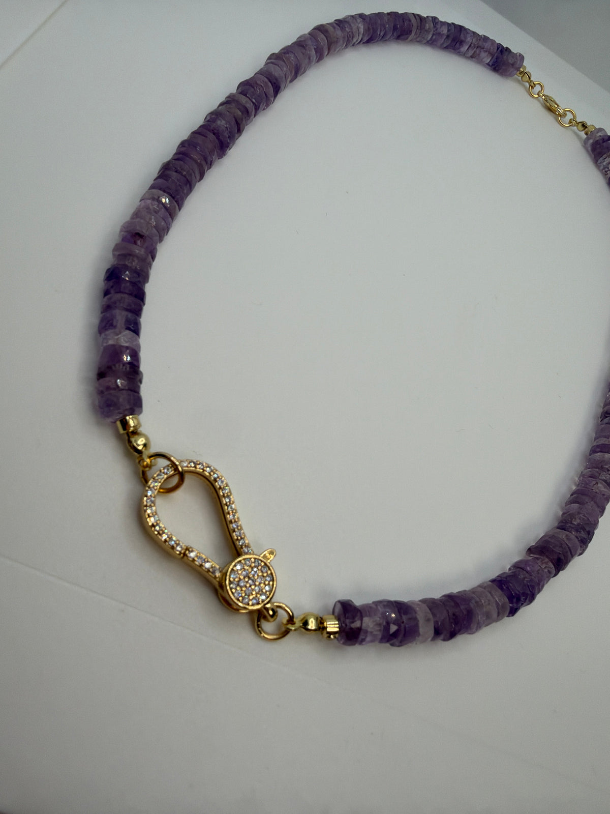 Amatista Lock Necklace ✨
