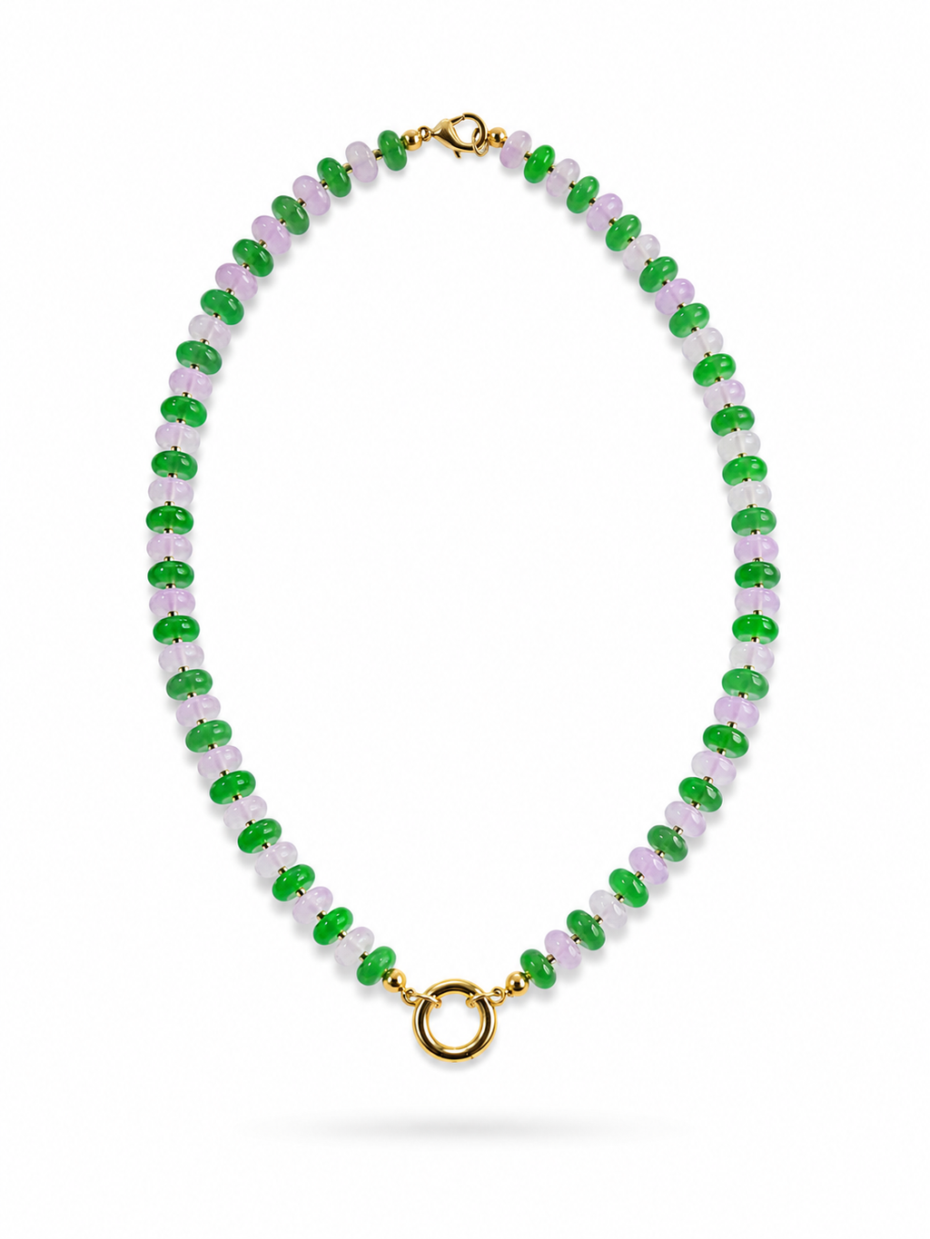 Orchid Meadow Necklace💜💚