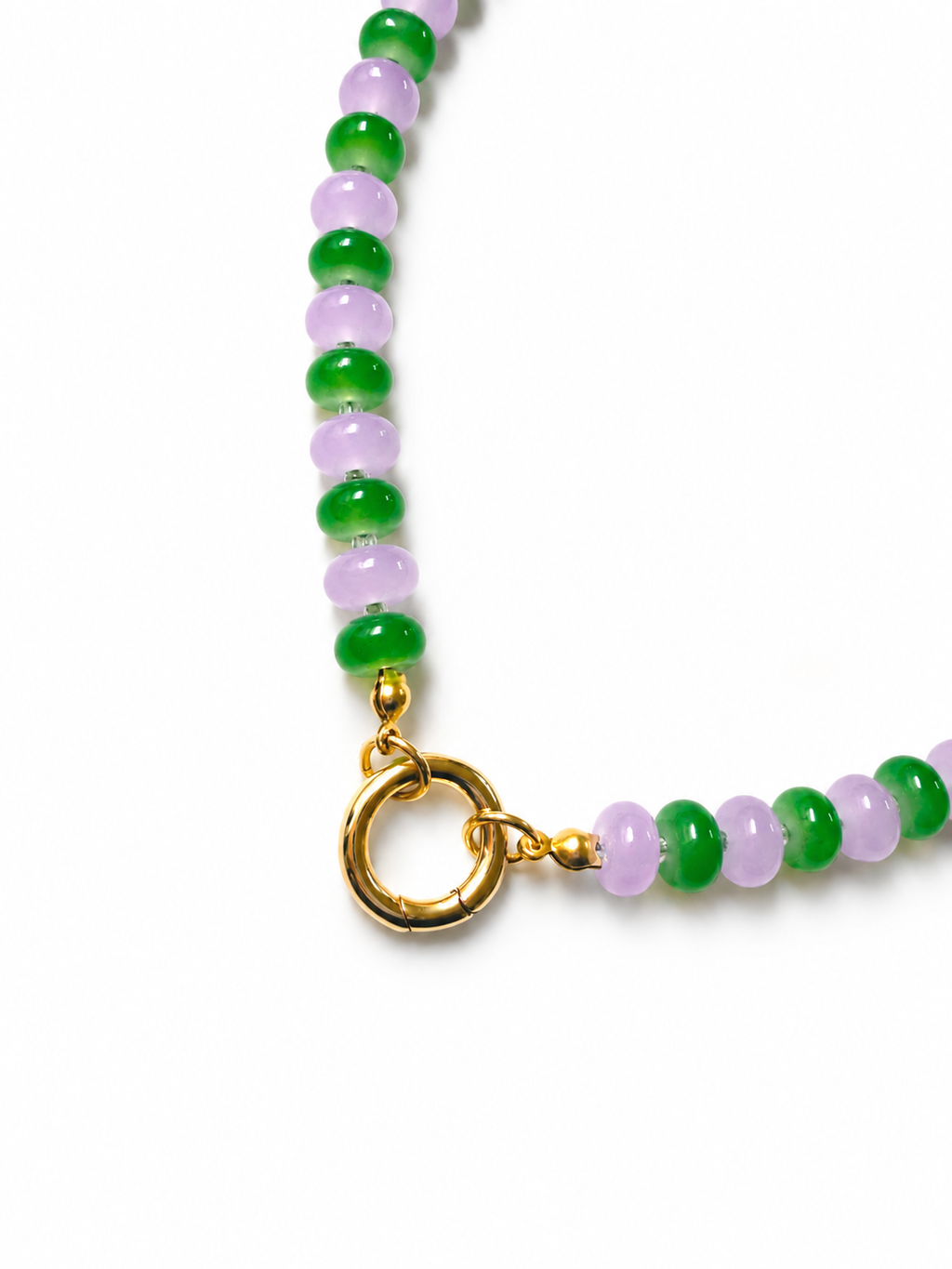 Orchid Meadow Necklace💜💚